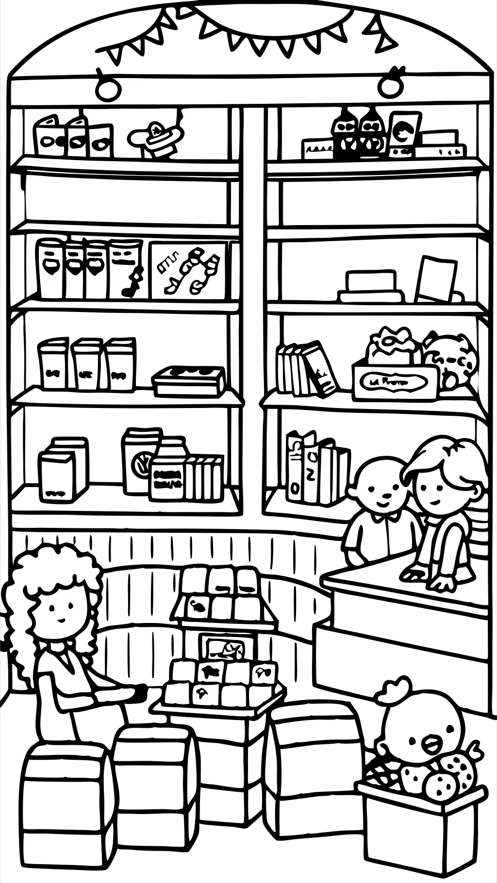 coloring pages store